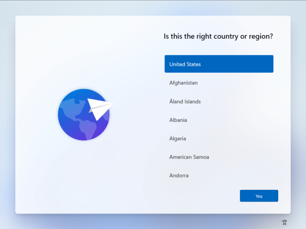 Select Your Country/Region in 2023